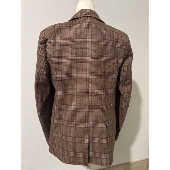 Maxmara weekend pure new wool drown double breasted jacket blazer 14 - Picture 14 of 16